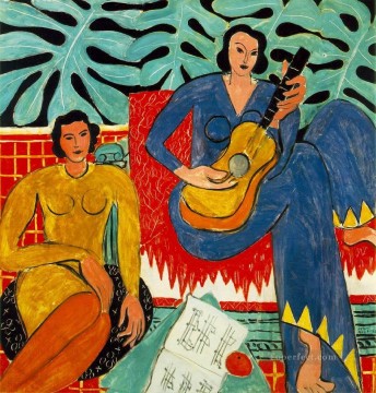  fauvism Oil Painting - La Musique 19392 Fauvism
